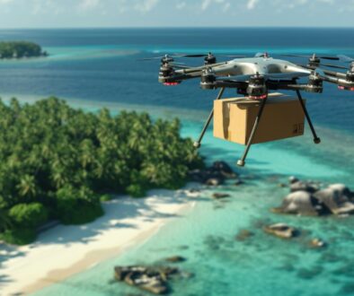 delivery-robot-futuristic-environment